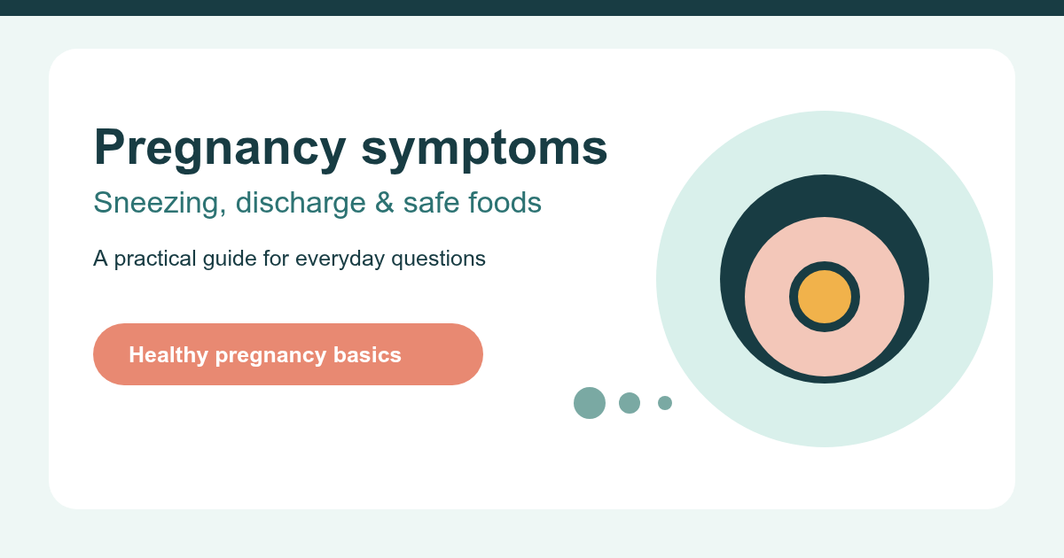 A lot of sneezing during pregnancy guide